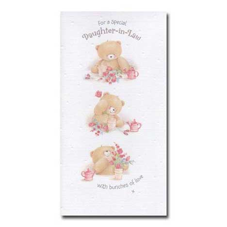 Special Daughter-in-Law Birthday Forever Friends Card